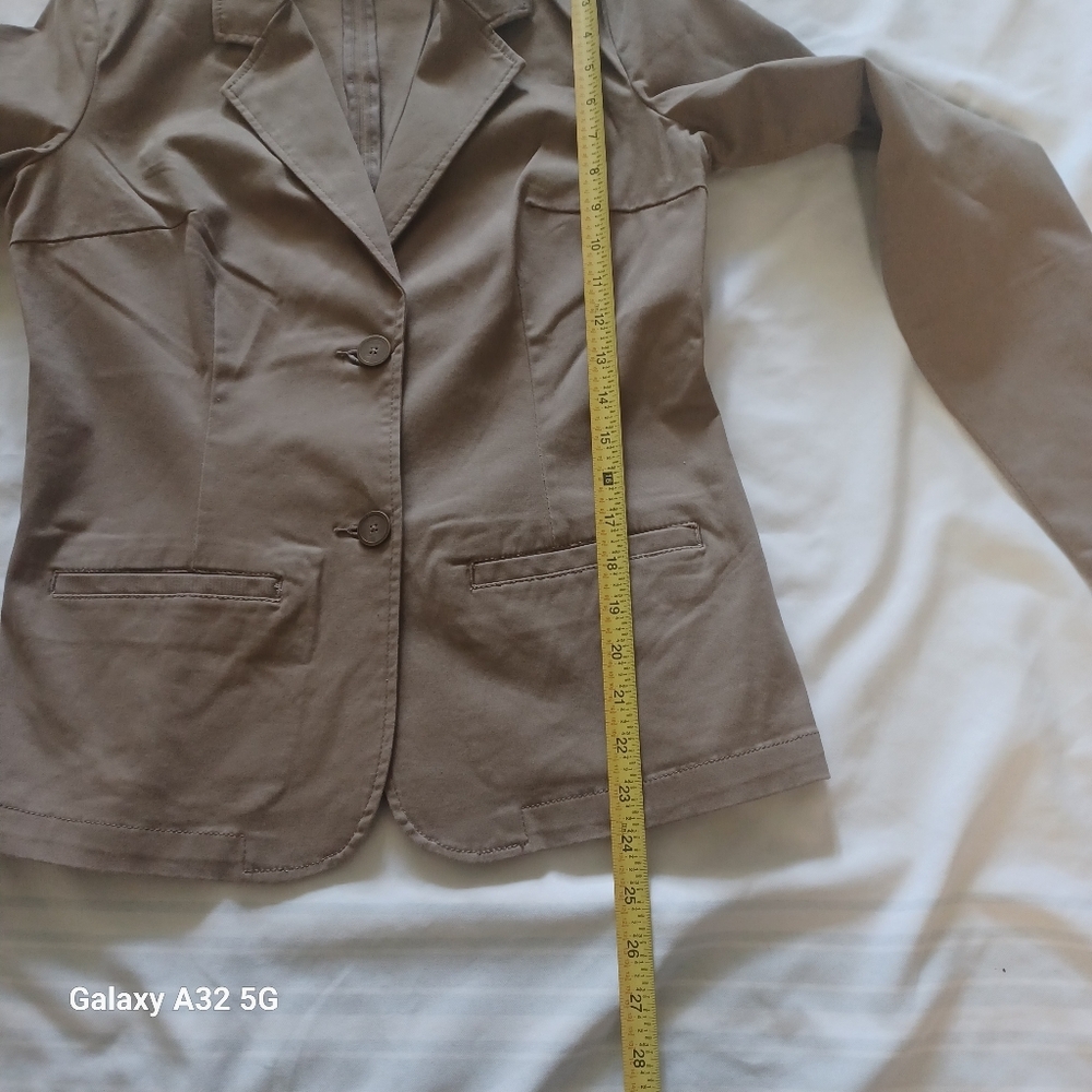Liz Claiborne Women Size 4 Beige Blazer - Picture 11 of 15